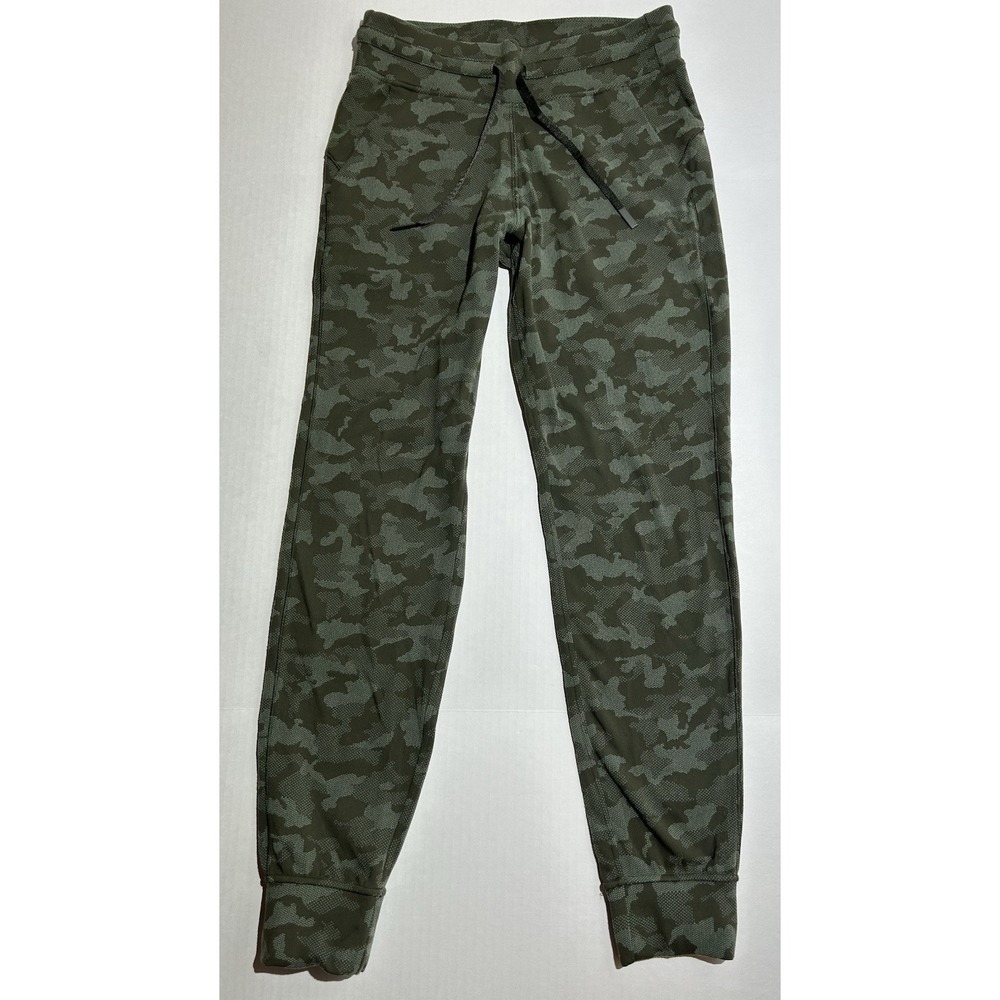 Lululemon Ready To Rulu Jogger Camouflage Print High Rise Activewear Size 6